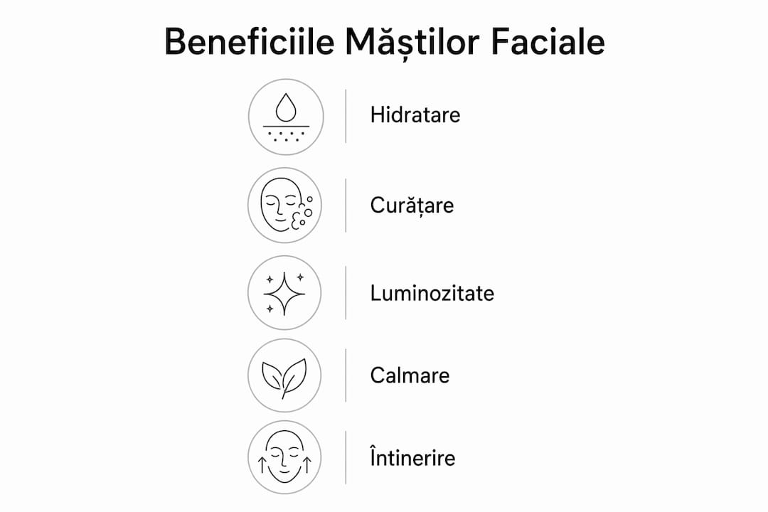 Infografic: De ce merită să folosești măști pentru față – cele mai importante beneficii