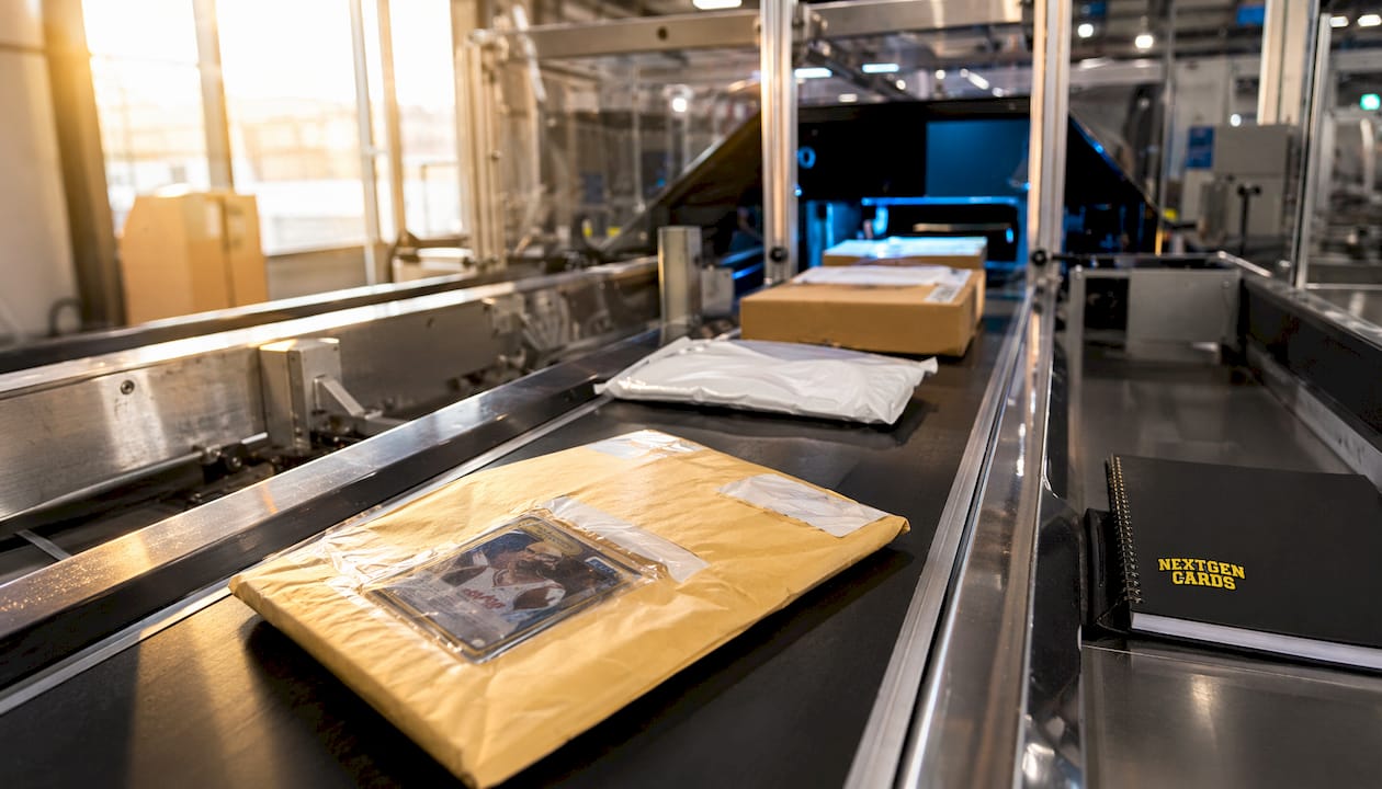 Automated mail sorting facility handling parcels