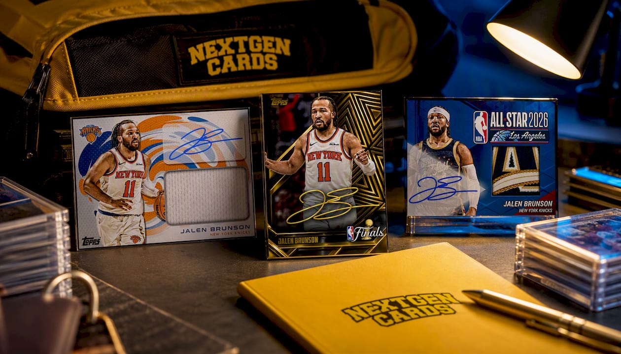 2026 Jalen Brunson - Topps Full Court Jersey Patch Autograph Rare Redemption Card (Free Shipping)