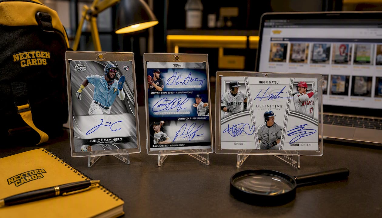 2024 Junior Caminero - Topps Chrome Black Signature Rookie RC Rare Redemption Card (Free Shipping)