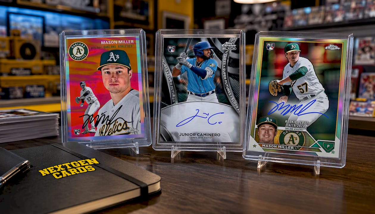 2023 Mason Miller - Topps Chrome Platinum Anniversary Autograph Rookie RC Rare Redemption Card
