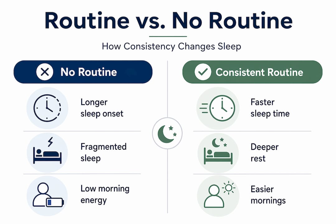 Without Routine How to set a bedtime routine for better sleep | Paynless
