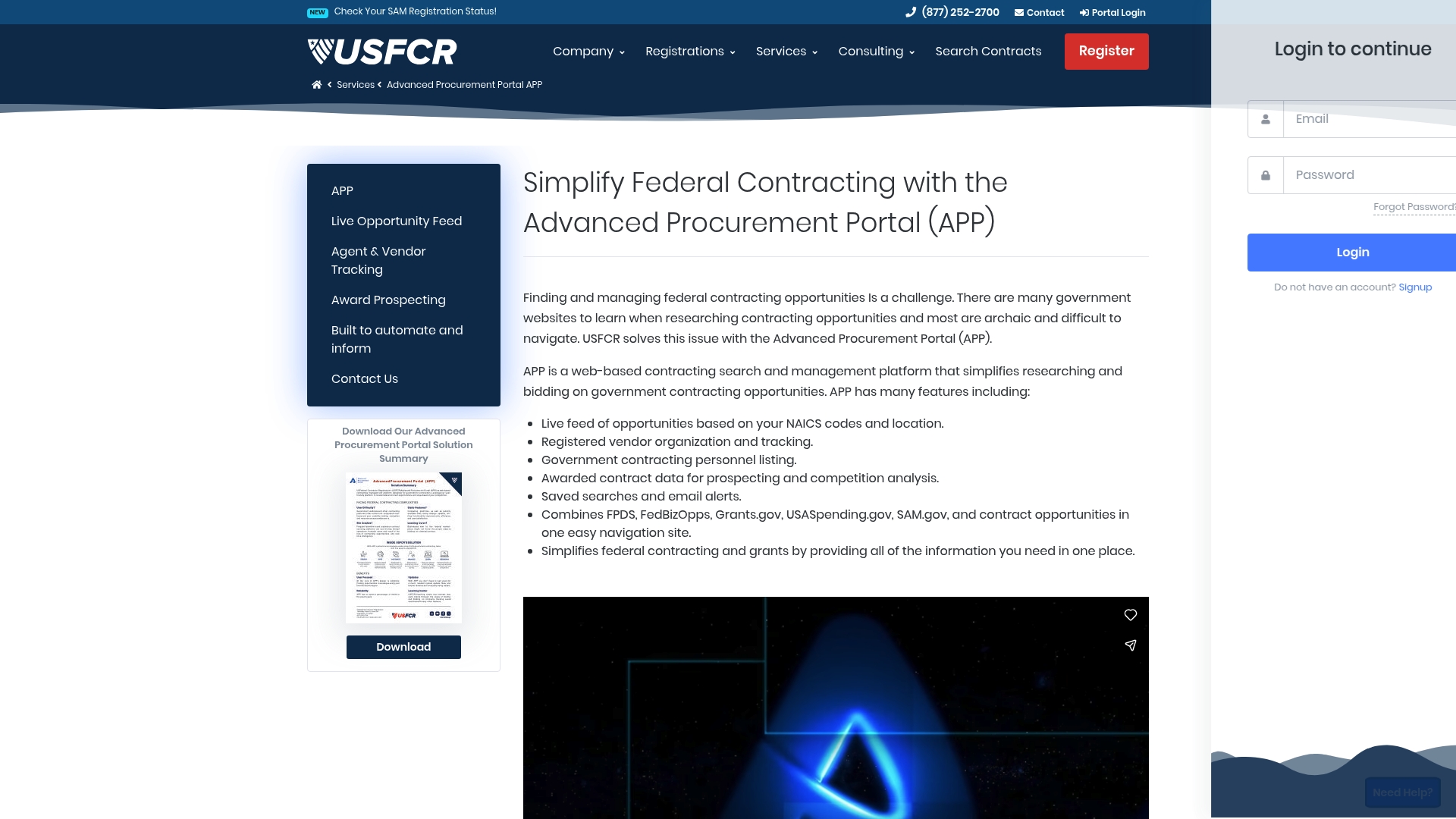 https://uscontractorregistration.com/advanced-procurement-portal-app.php