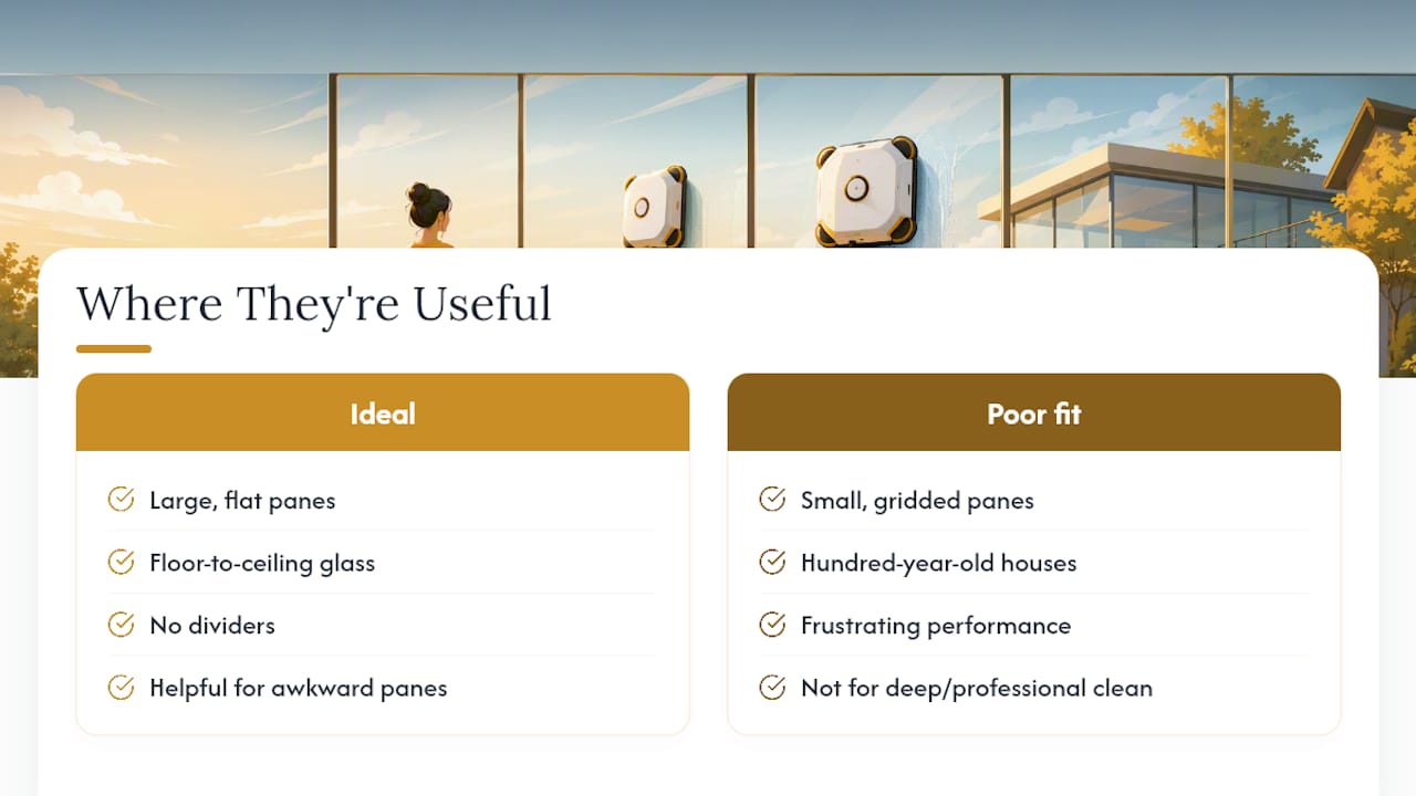 Is a Robot Window Cleaner Worth It for Your Home? — overview diagram