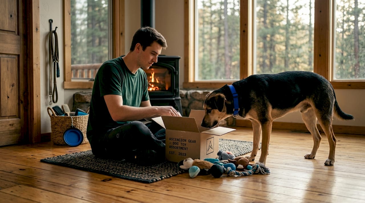 Unboxing assorted dog toys value bundle