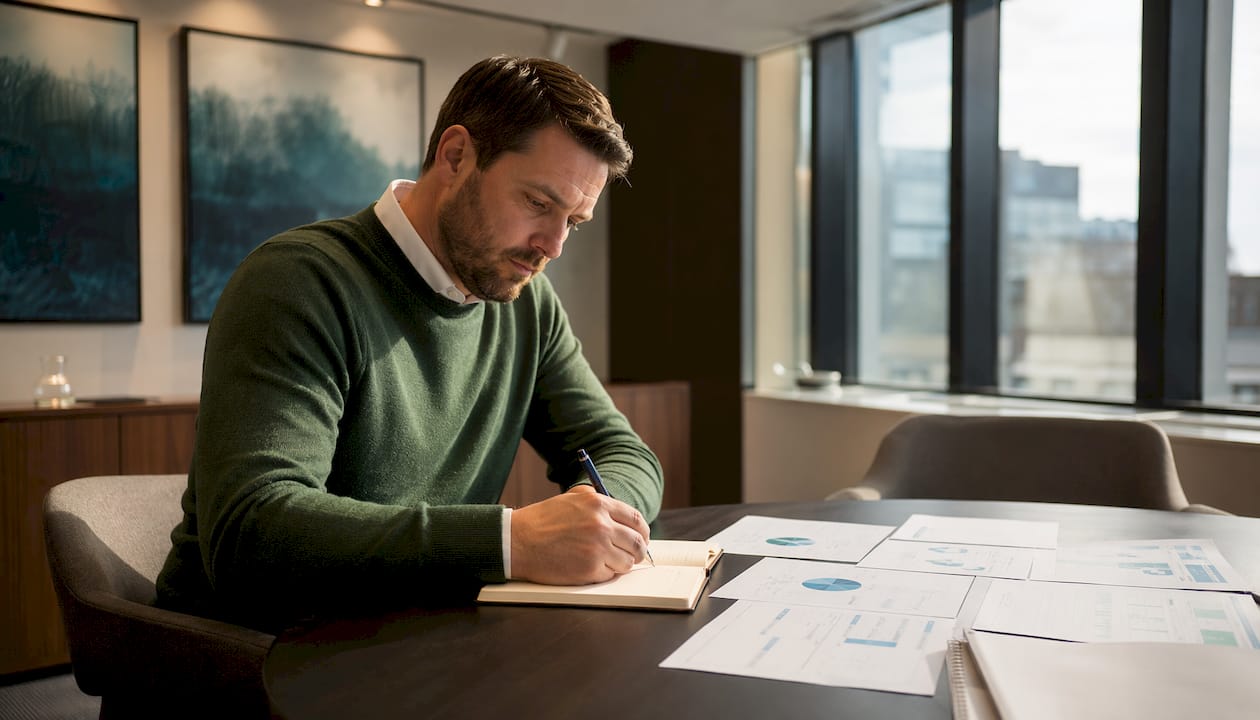 Treasury officer selecting custody model