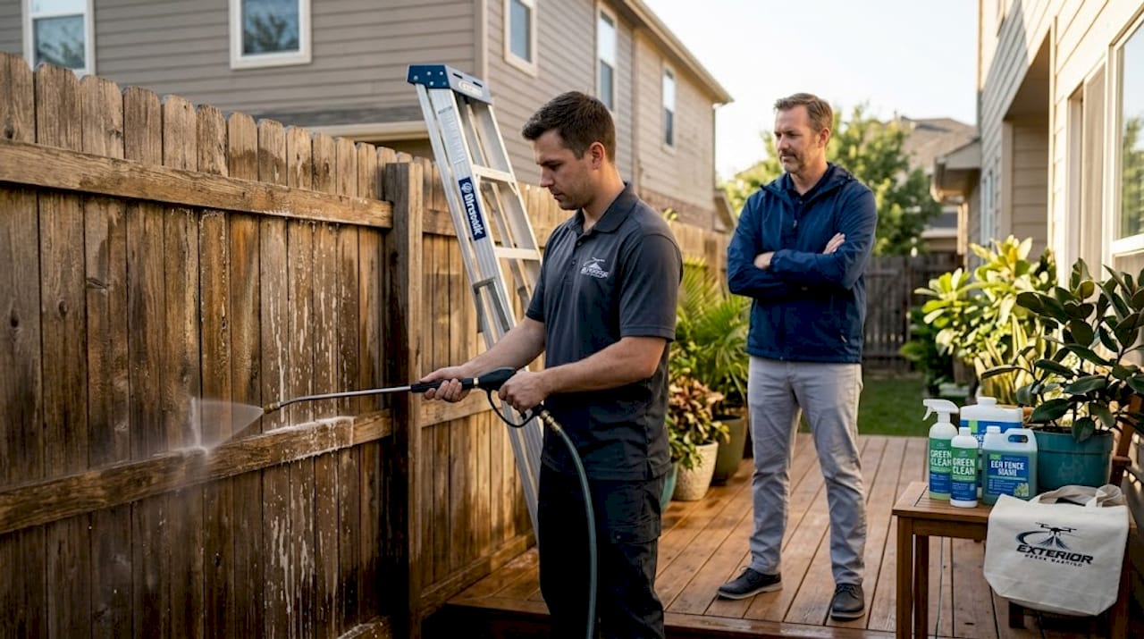 What Is Low-Impact Exterior Washing for Properties