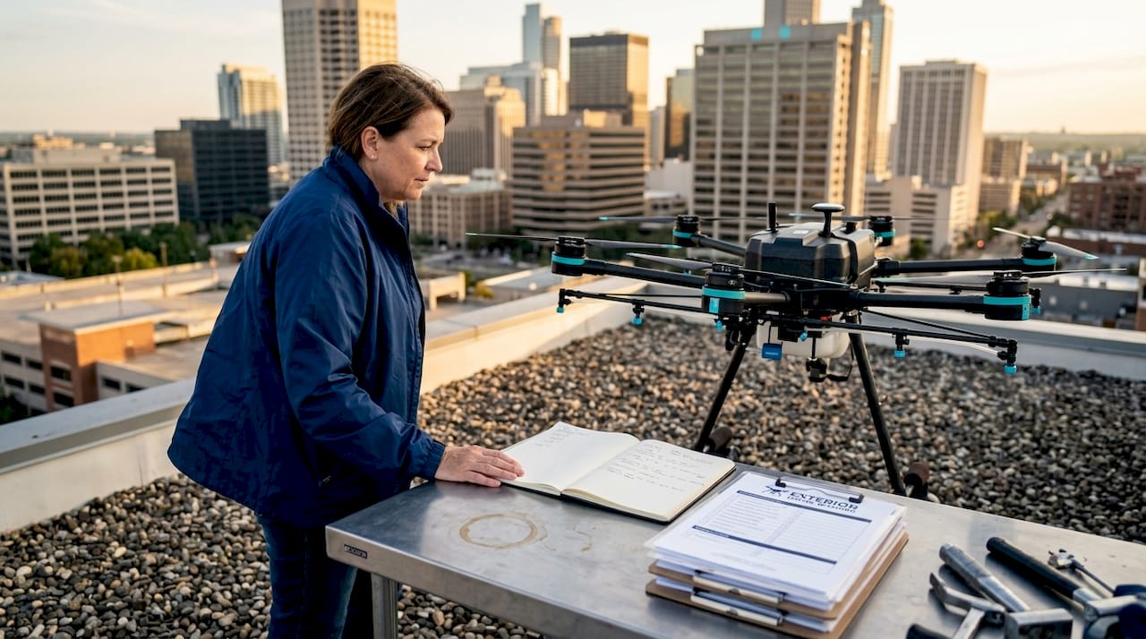 Building Maintenance with Drones Explained for Managers