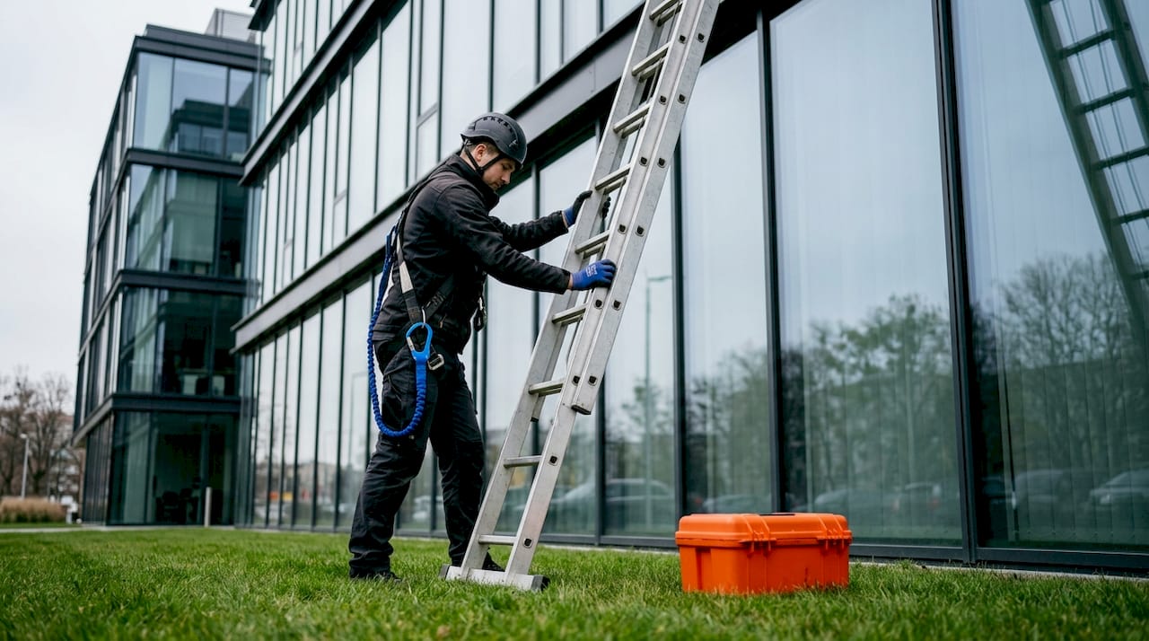 What Causes Falls in Traditional Window Cleaning