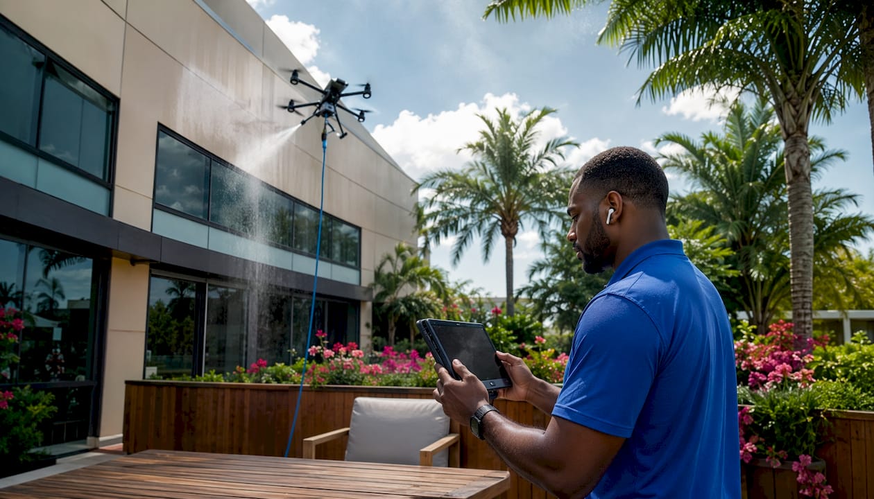 Zero-Emission Exterior Cleaning Methods for South Florida Zero-Emission Exterior Cleaning Methods for South Florida
