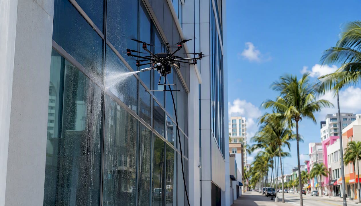 What Is No-Barrier Exterior Cleaning for High-Rises?