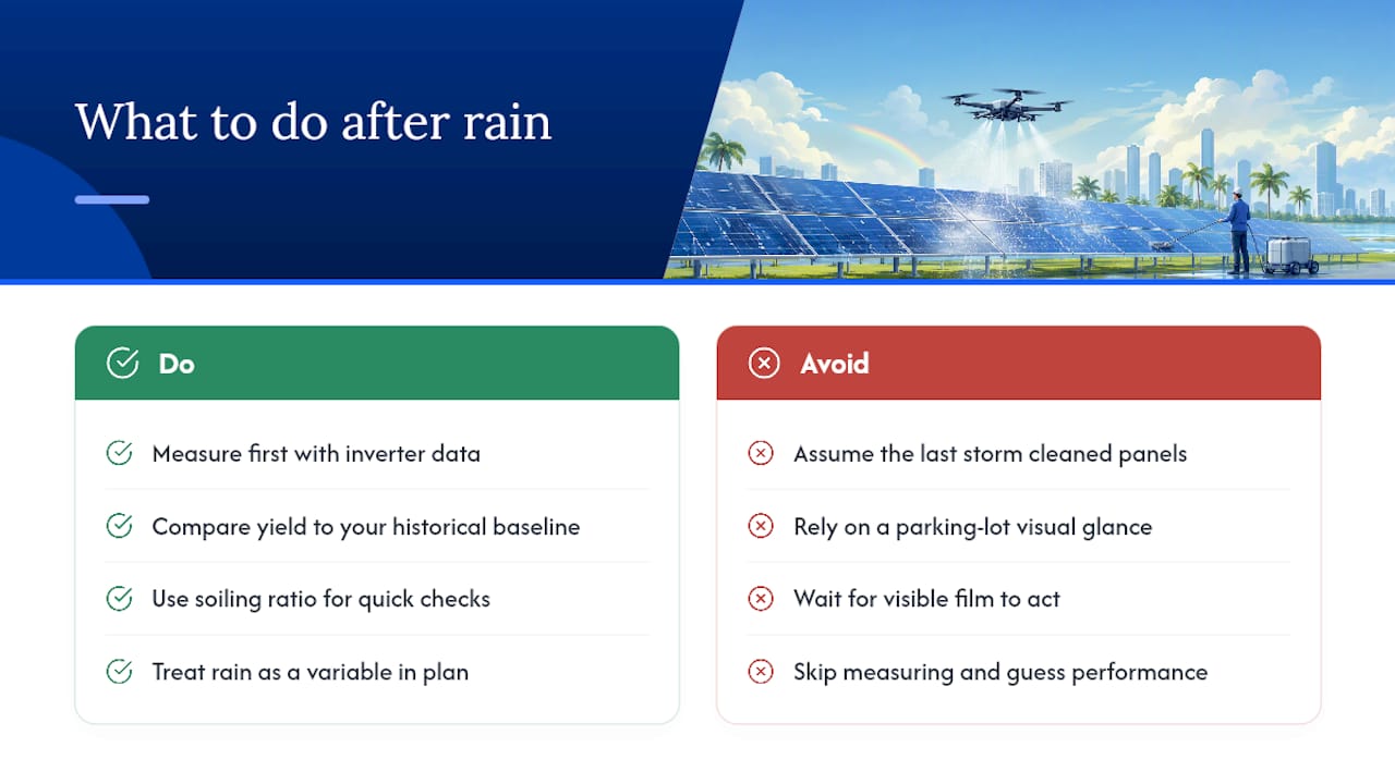 The Real Lesson Buried in the Rain-Cleaning Debate — overview diagram