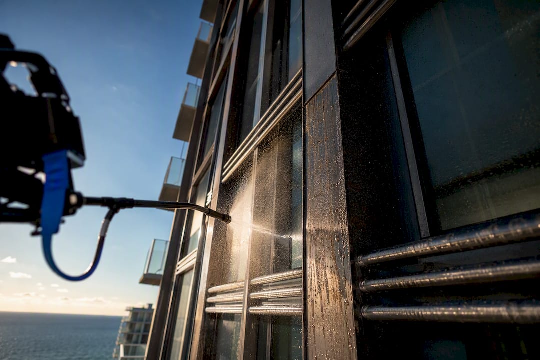 Routine Drone Rinses for South Florida Salt Air Corrosion Cleaning