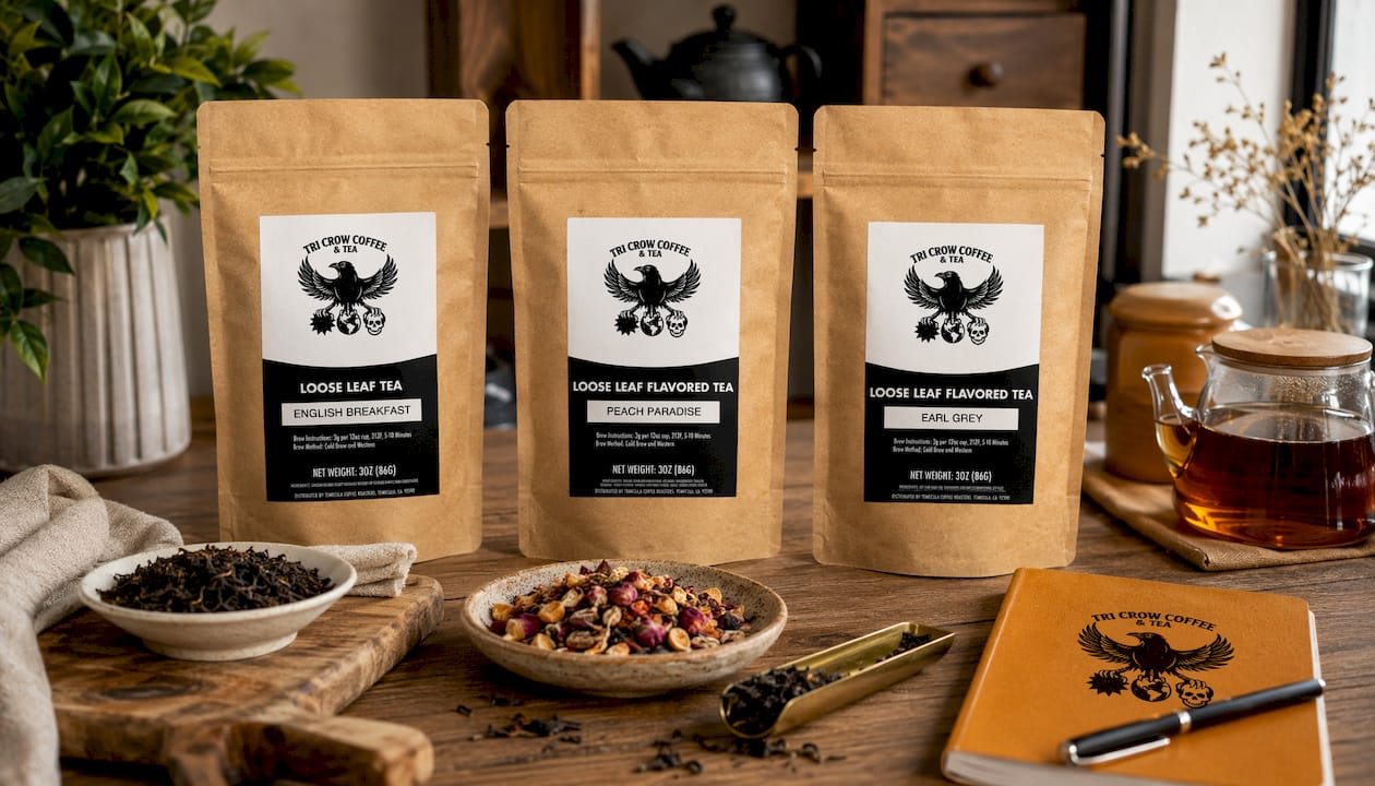 English Breakfast Tea • Strong, Smooth Black Tea • Great with Milk