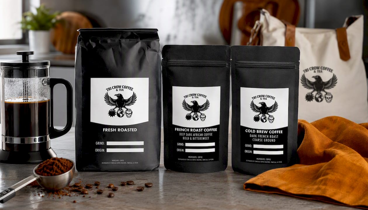 French Roast Coffee • Dark • Bold Central American Blend