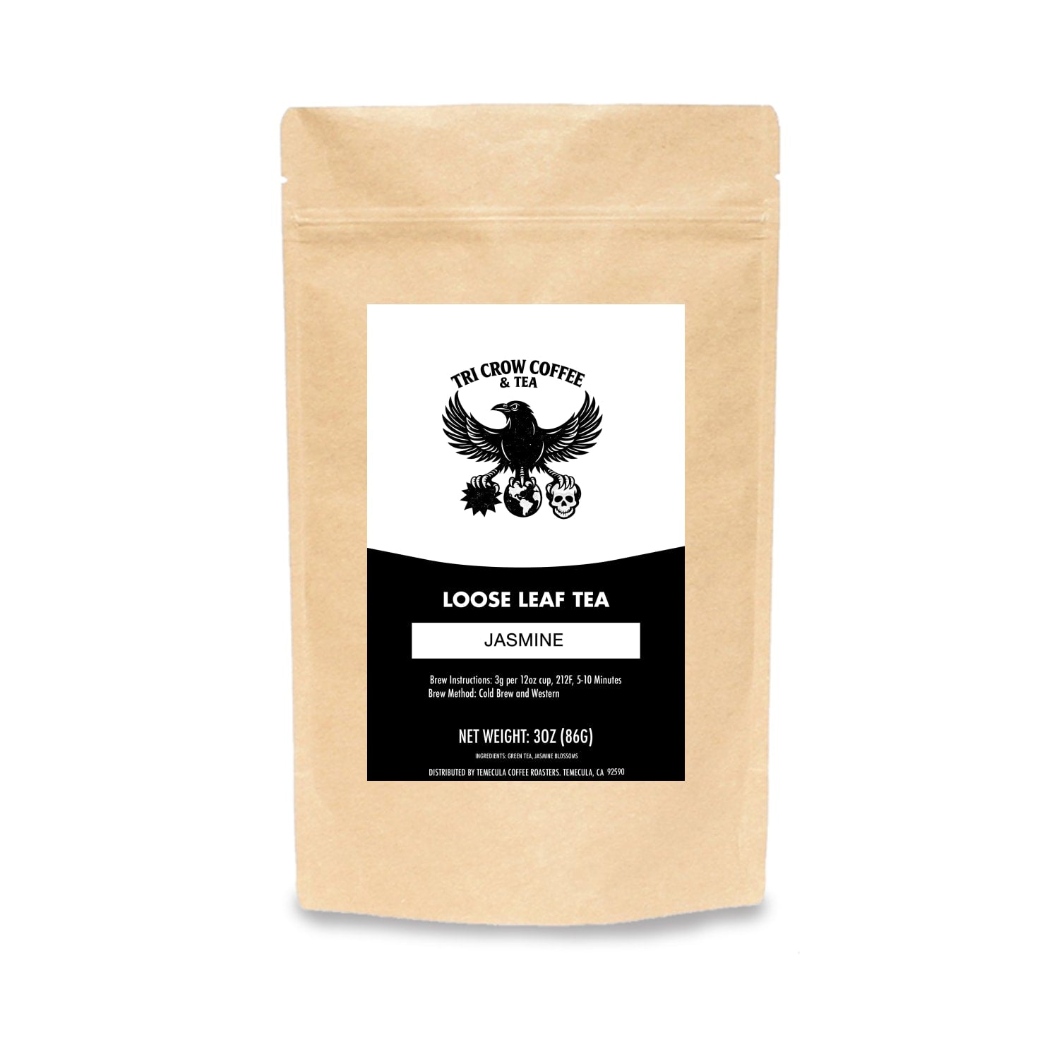 Jasmine Green Tea • Floral, Smooth & Silky • Multiple Steeps
