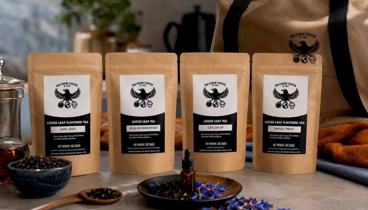 Earl Grey Tea • Ceylon OP • Bergamot Oil & Blue Cornflowers