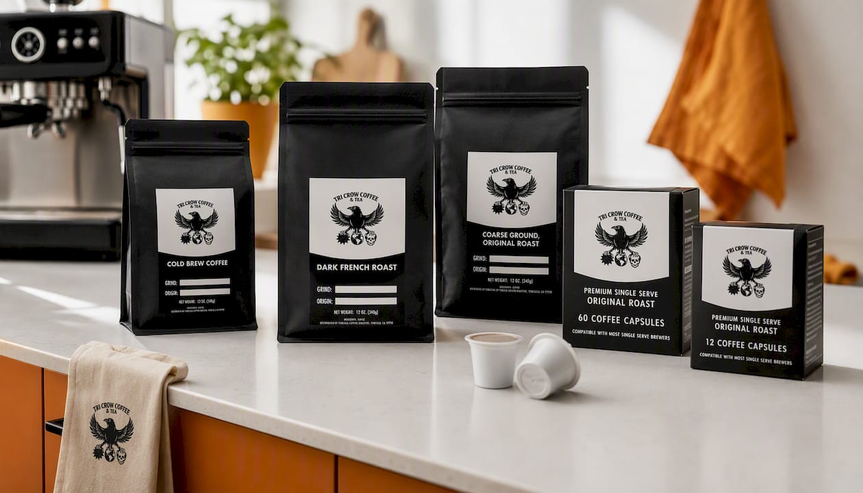 Cold Brew Coffee • Dark French Roast • Coarse Ground
