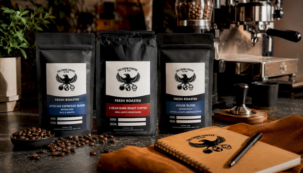 African Espresso Blend • Medium/Dark • Bold & Smooth
