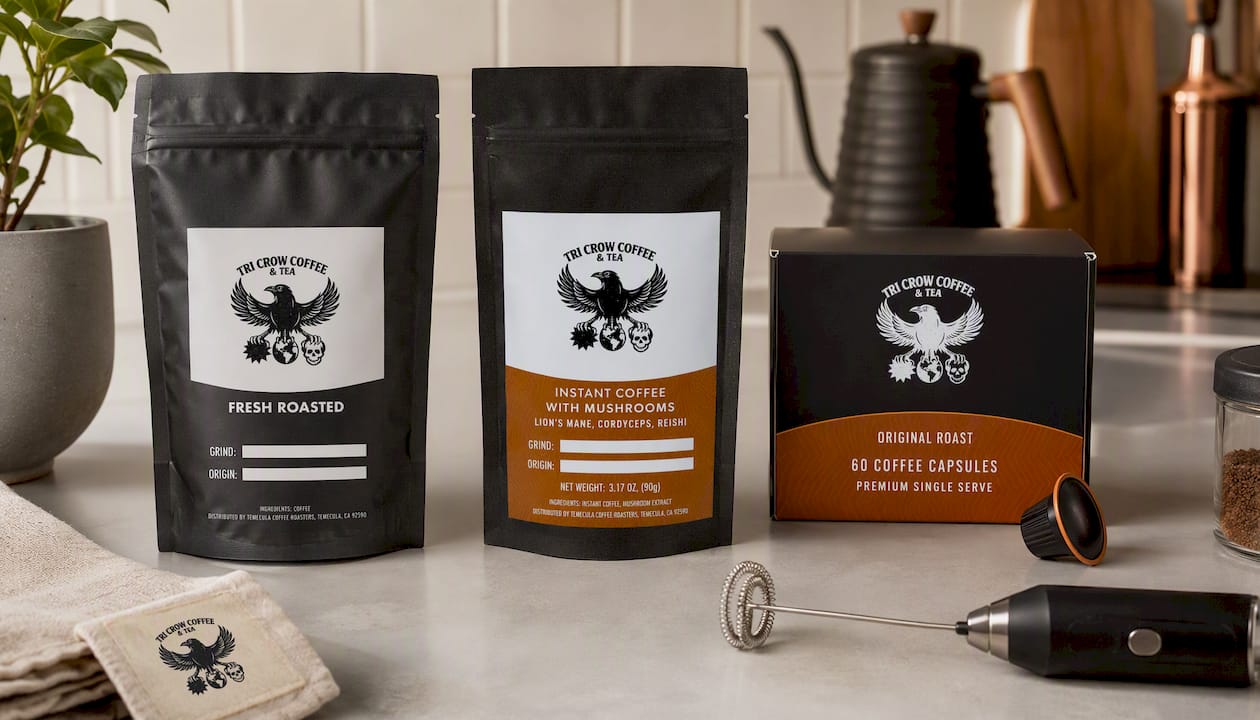 Instant Coffee • 30‑Serving Pouch • Quick & Smooth