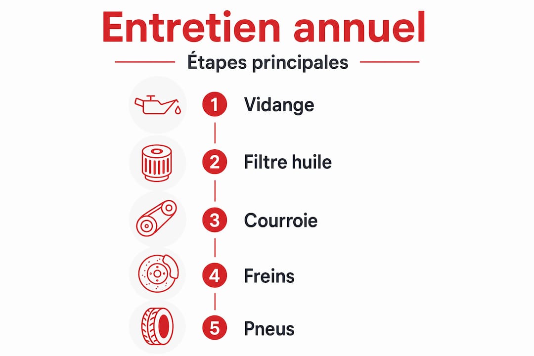Les incontournables pour entretenir votre utilitaire : découvrez toutes les étapes clés en infographie.