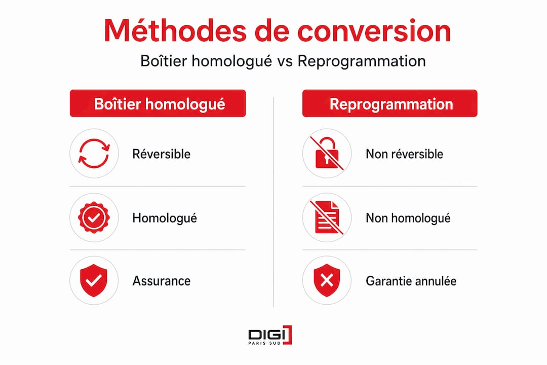 Comparatif des différentes solutions pour passer au bioéthanol E85