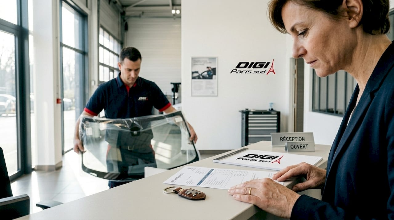 Tarification pour le remplacement d’un pare-brise