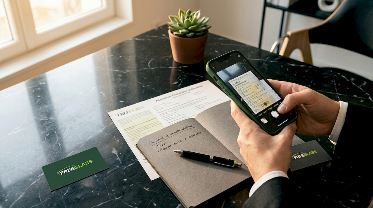 Prendre en photo sa carte grise et son attestation d’assurance avec son smartphone