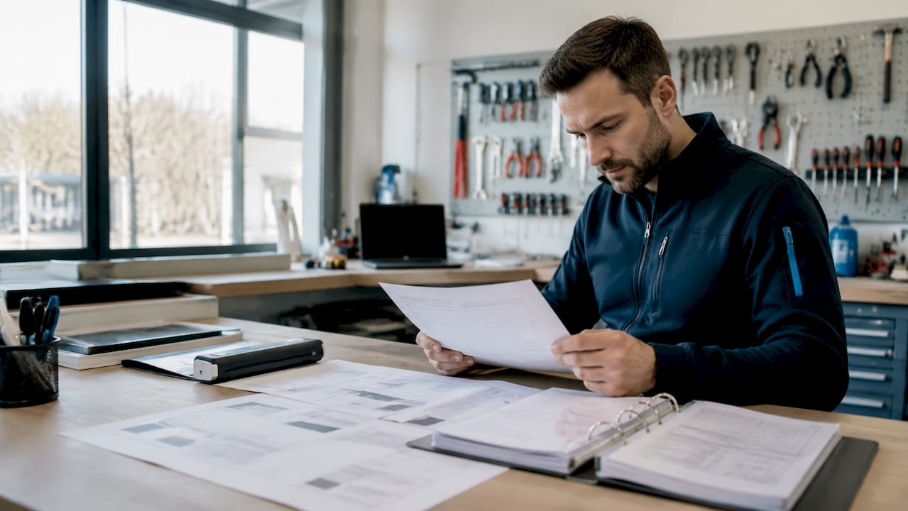 Des mains en action manipulant des outils numériques dans un atelier
