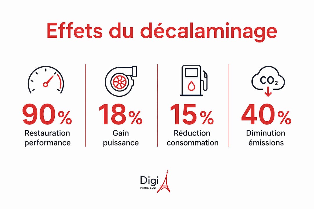 Découvrez en image l’impact concret du décalaminage du FAP sur les performances de votre véhicule.
