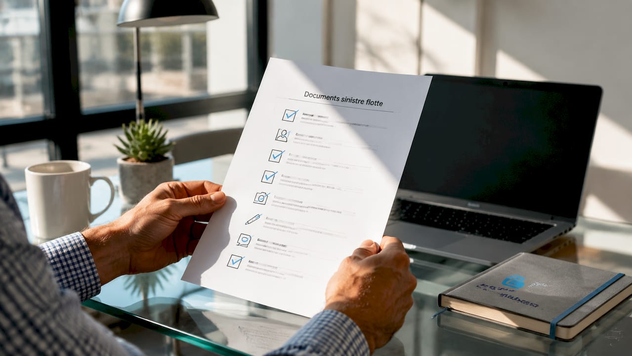 Documents à prévoir pour la gestion d’un sinistre flotte : la checklist indispensable