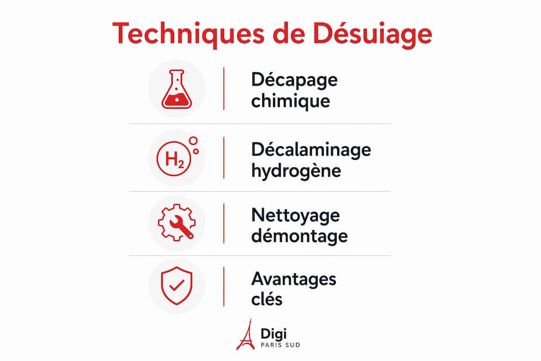 Infographie : les différentes méthodes pour décalaminer un moteur
