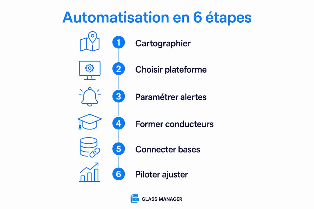 Découvrez, en image, les différentes étapes clés de l’automatisation des déclarations.