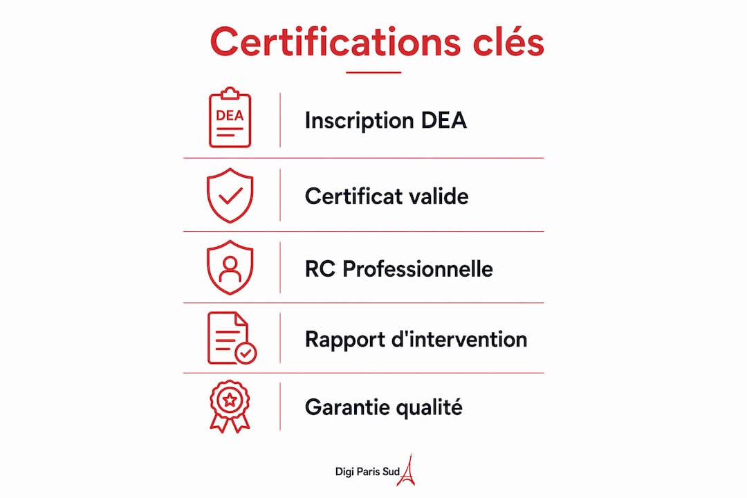 Découvrez, à travers cette infographie, les certifications indispensables pour les professionnels des ateliers automobiles.