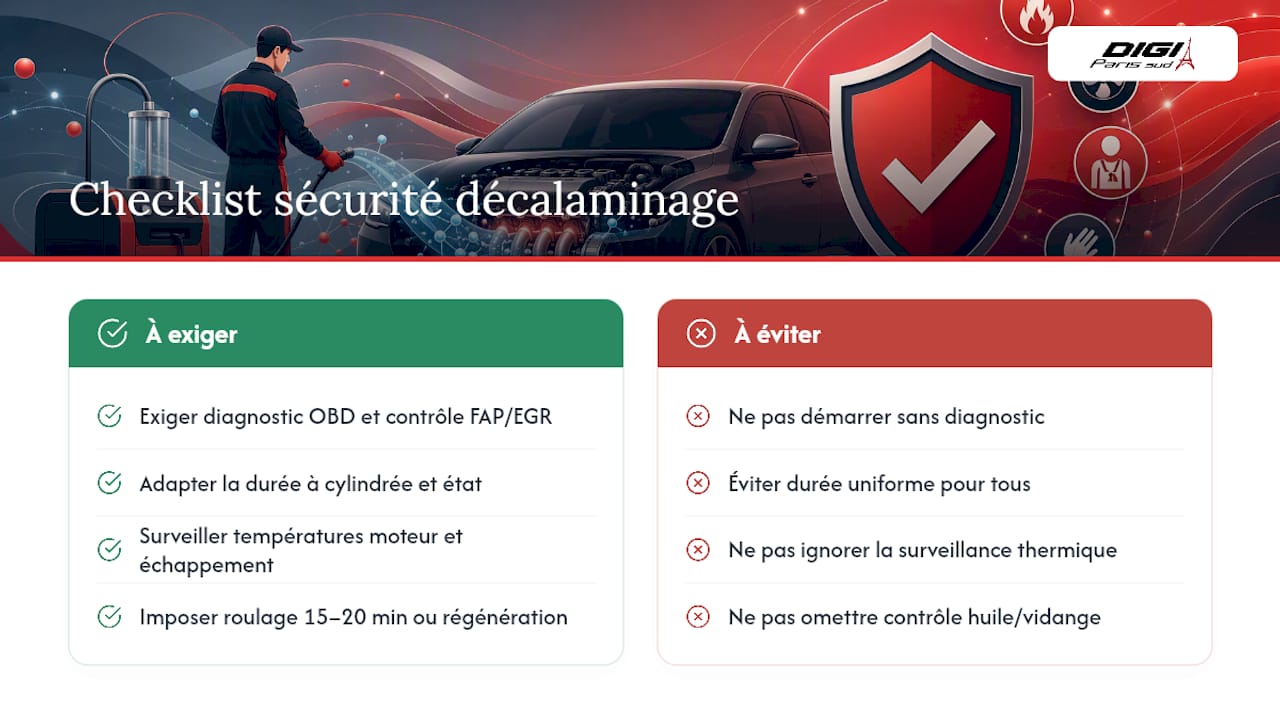 Comment sécuriser l'intervention : la checklist à exiger — overview diagram