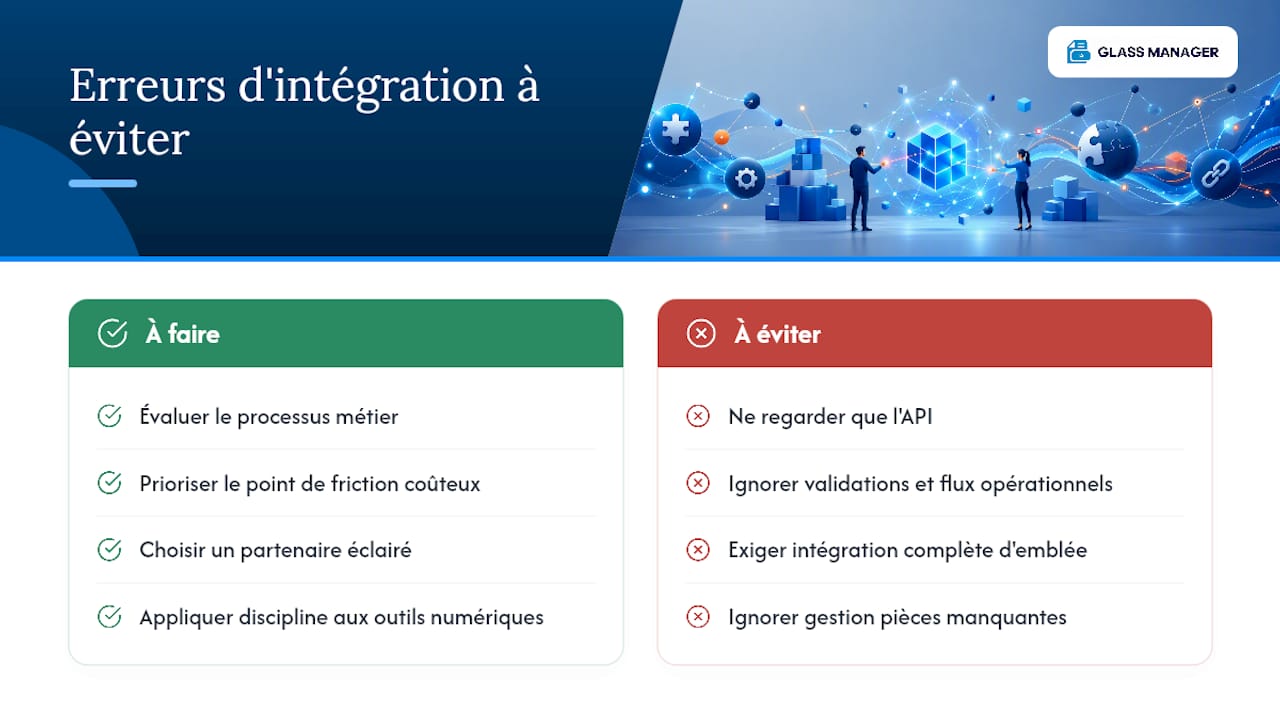 Ce que les ateliers négligent en pensant intégration — overview diagram