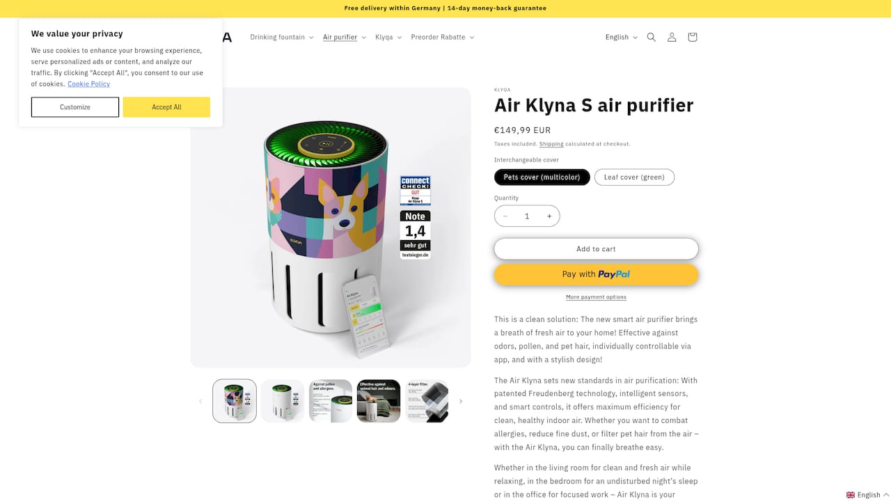 https://klyqa.de/en/products/air-klyna-s-air-purifier