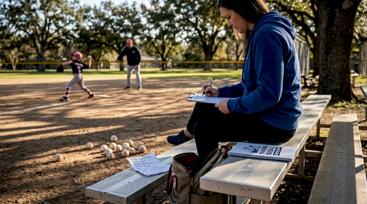 Parent tracking youth pitcher workload