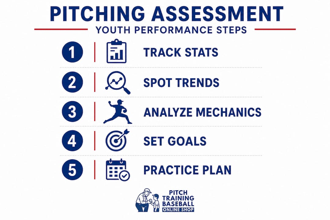 Infographic depicts step-by-step pitching assessment process