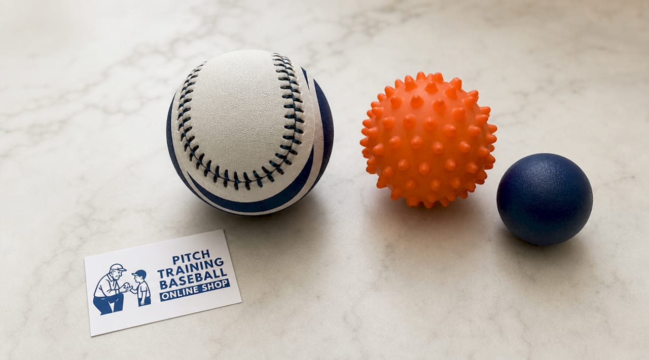 Different types of durable baseball training balls