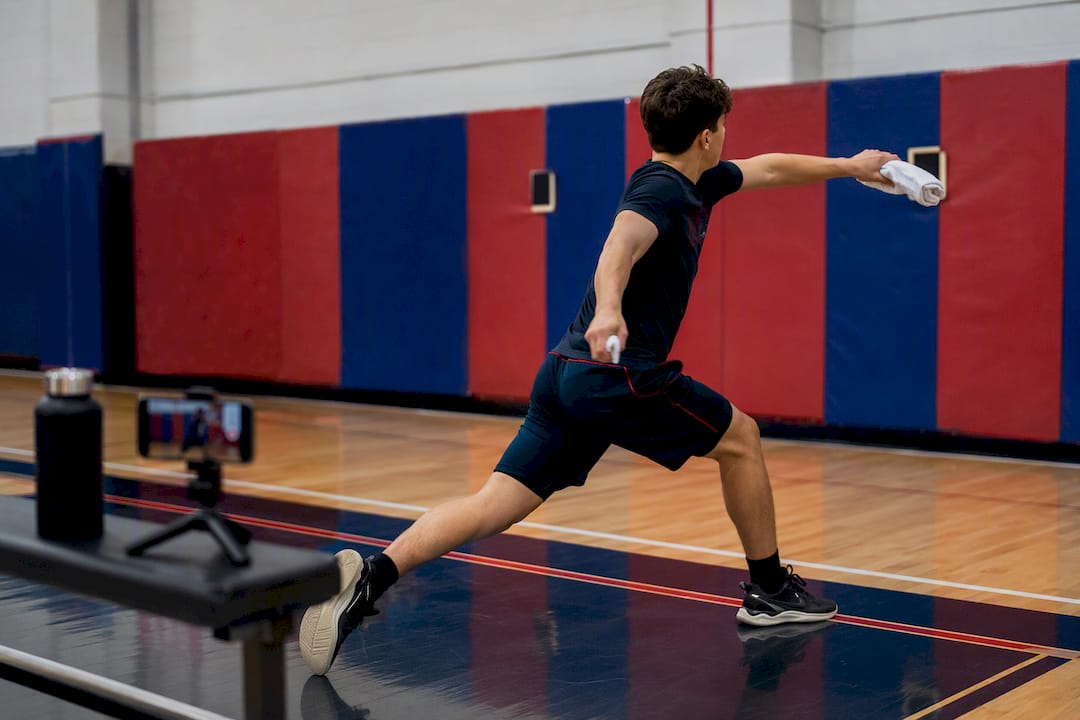 Youth pitcher towel drill indoor pitching