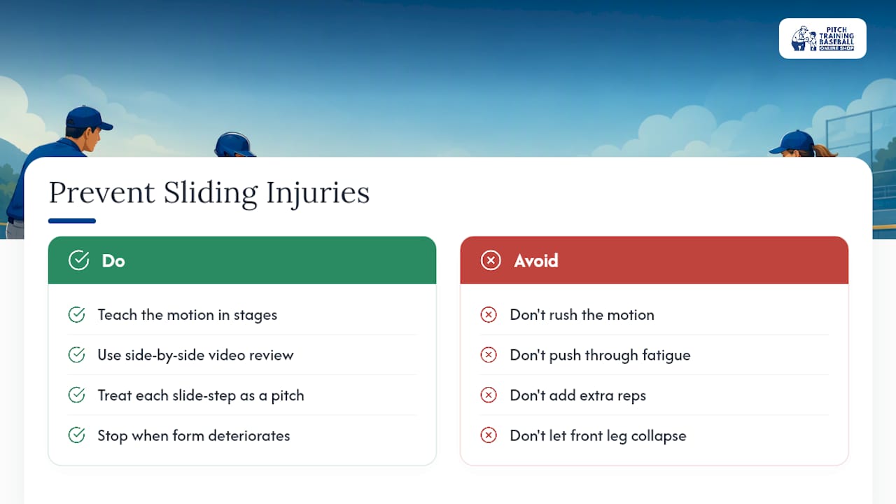 Common Sliding-Related Injuries and How to Prevent Them — overview diagram