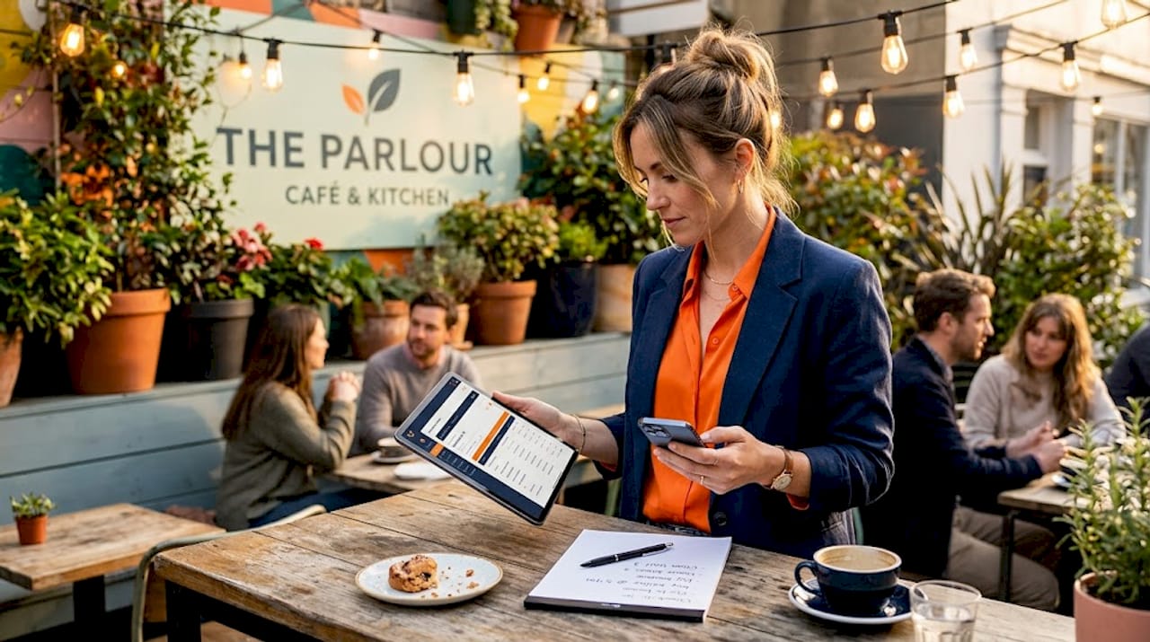Vacation rental operator uses multiple devices