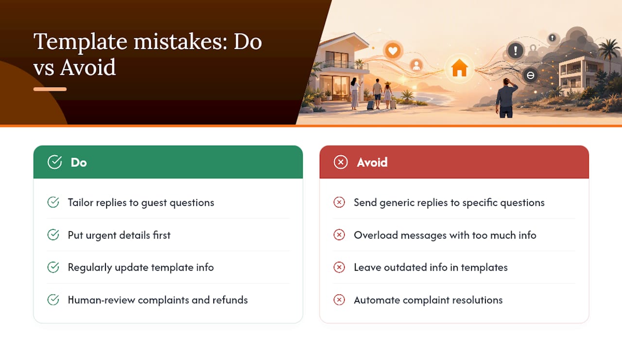 Common Mistakes Hosts Make With Message Templates — overview diagram