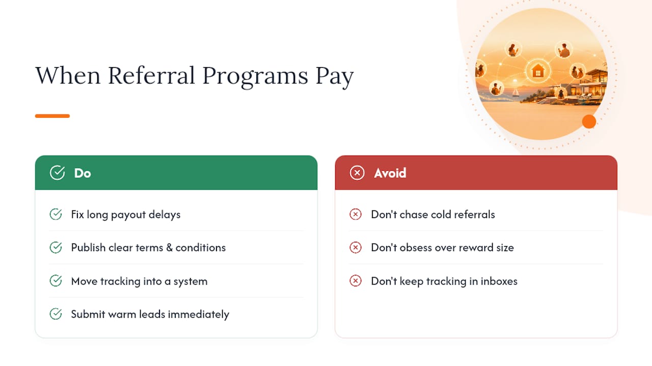 When Is an Owner Referral Program Actually Worth Your Time? — overview diagram