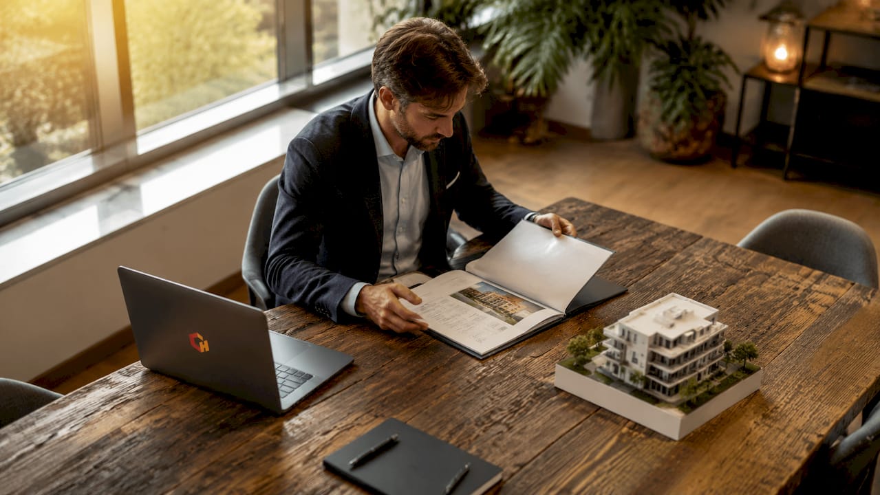 Fachleute nehmen Investitionsmodelle, Immobilien und Maschinen genau unter die Lupe.