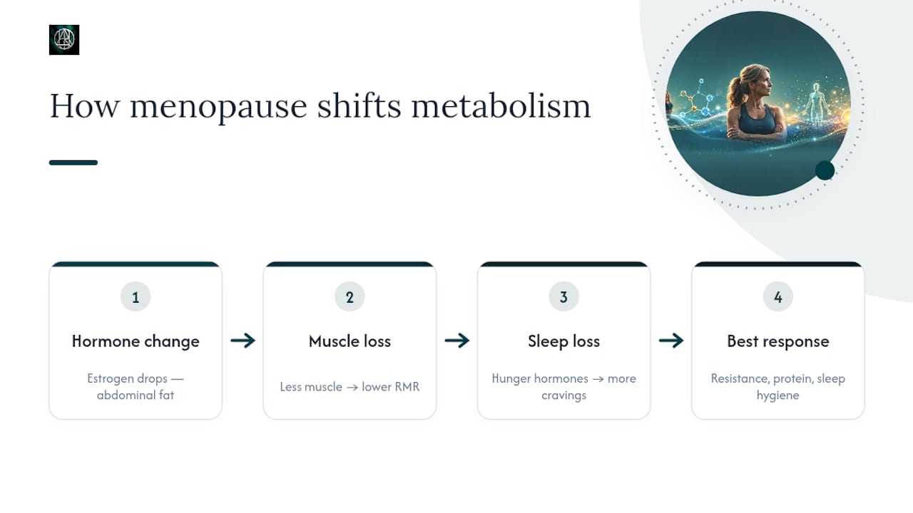 Does menopause actually change your metabolism?