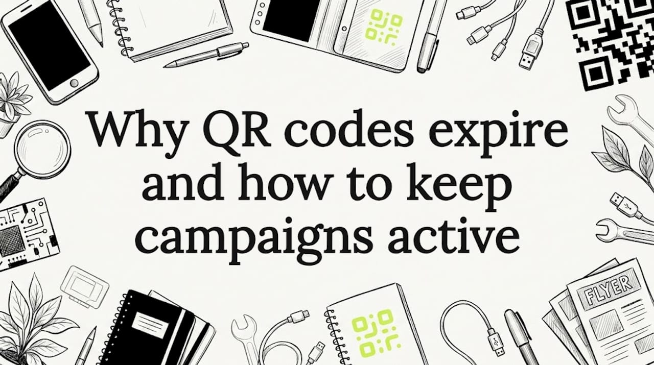 Why QR codes expire and how to keep campaigns active