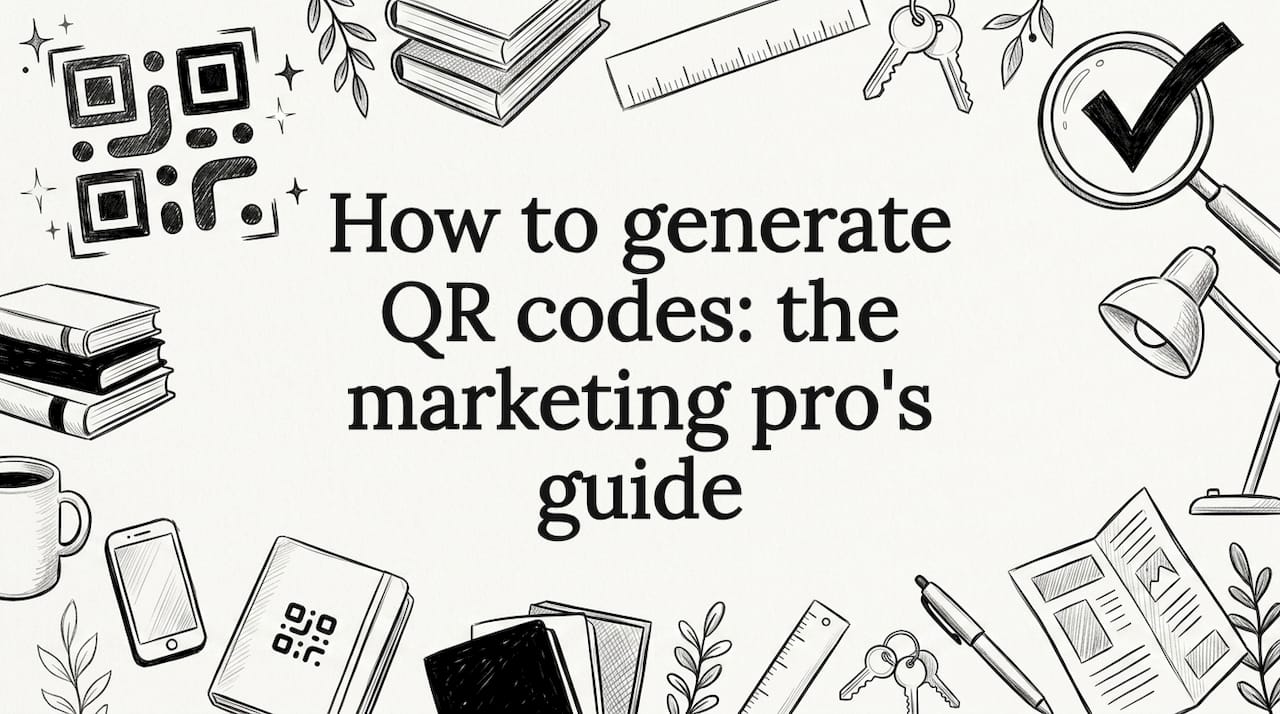 How to generate QR codes: the marketing pro's guide