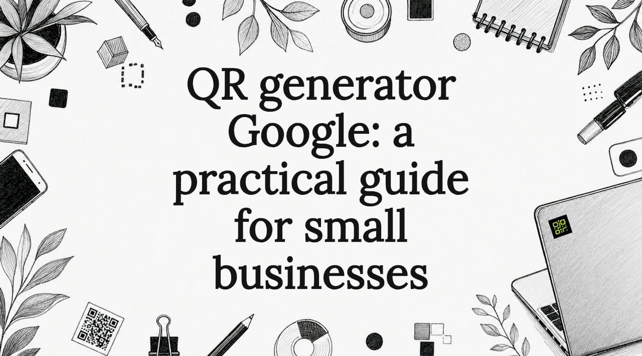 QR generator Google: a practical guide for small businesses